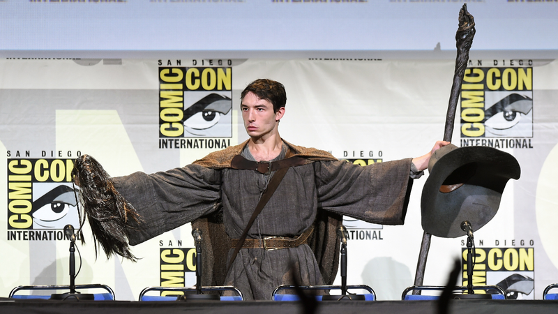 Illustration for article titled And now, an appreciation of Ezra Miller cosplaying at Comic-Con